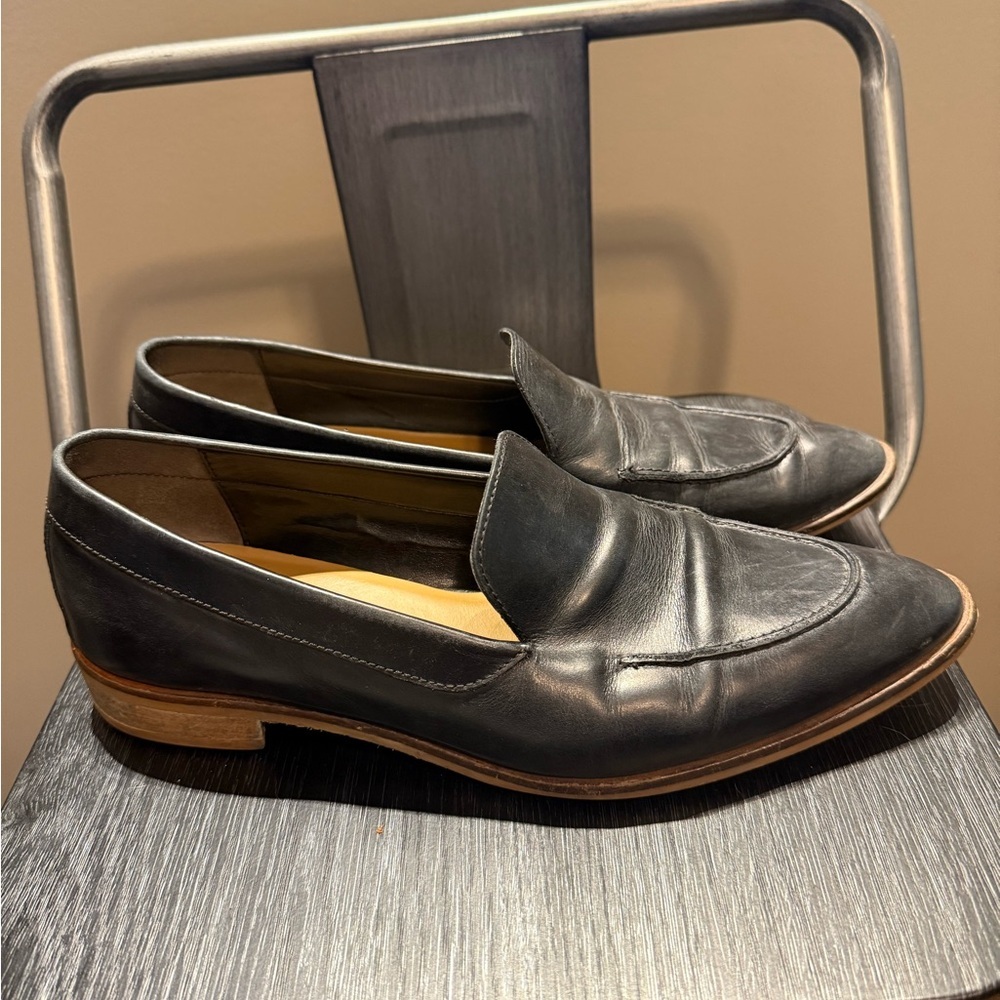 Everlane Black Leather Loafer Size 10.5